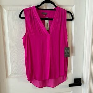 Vince Camuto V neck Blouse Size Small